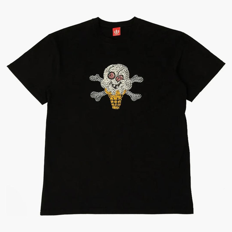 Ice Cream Cherry Face Tea Black