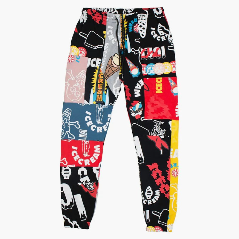 Glasskoalition Sweatpants Black/Print
