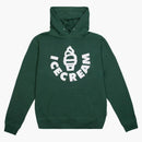 Ice Cream Cone Hoodie Green