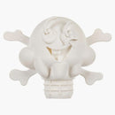 Ice Cream Cones And Bones Figurine White