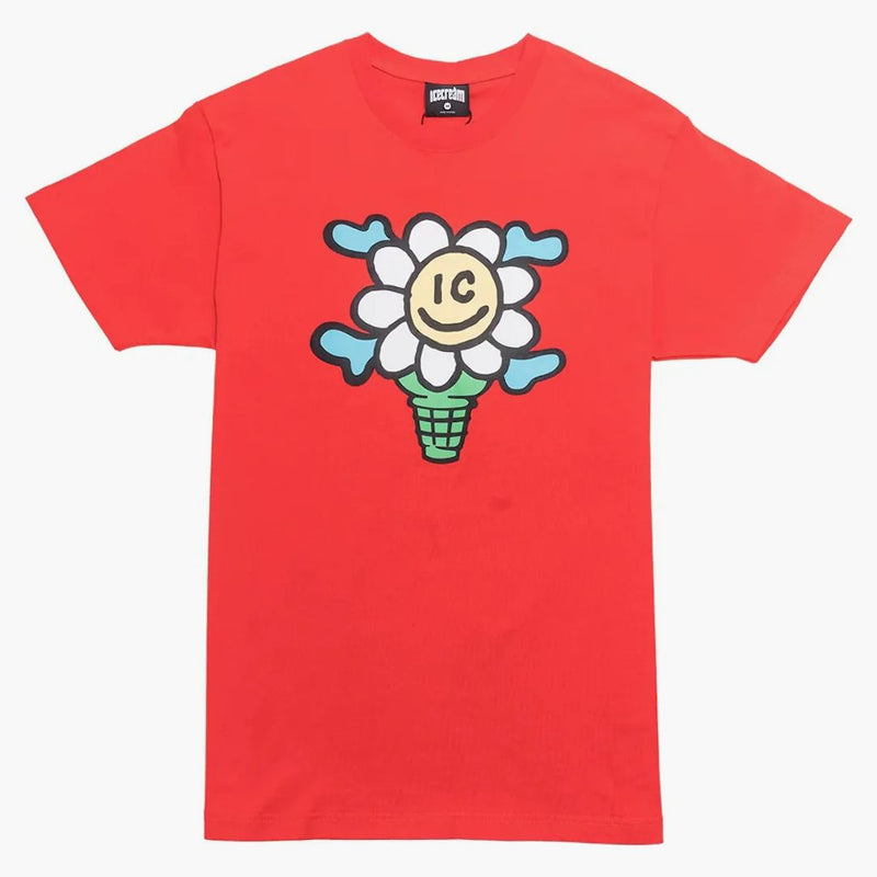 Ice Cream Dotty Tea Red