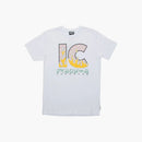 Ice Cream Flame on Tee White