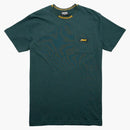 Helado de té de punto francés verde/pino ponderosa oscuro