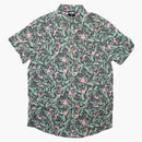 Ice Cream Hundreds Woven Short Sleeve Shirt Green/Rose Smoke