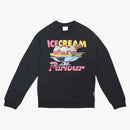 Ice Cream Moon Crew Sweater Black