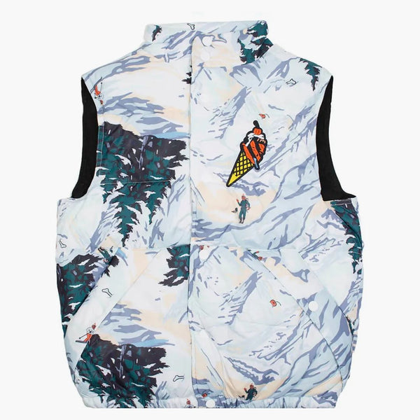 Glass North Star Vest White