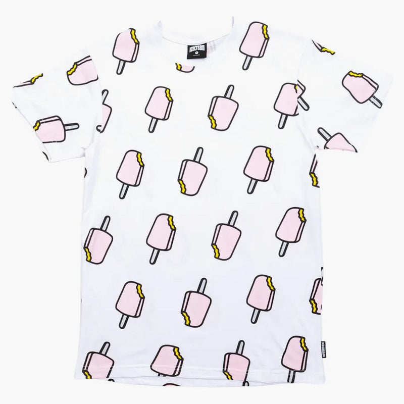 Ice Cream Pop Tee White