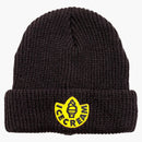 Ice Cream rubber Knit beanie black