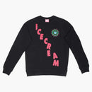 Ice Cream Time Crew Sweater Black
