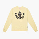 Helado suéter de equipo de vainilla amarillo