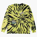 Ice Cream Wales Long Sleeve Knit Tea Black/Neon Yellow
