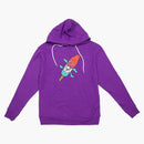 Lody z kapturem z kapturem fiolet/magia