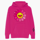 J Balvin X Takashi Murakami Flower Hoodie Pink
