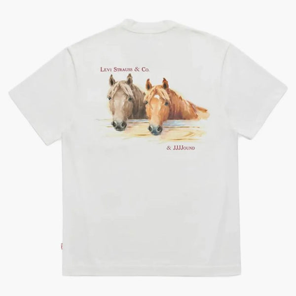 Jjjjound X Levi's Tee White
