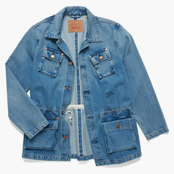 Jjjjound X Levi's Utility Jacket Medium Wash