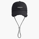Jacquemus La Casquette Artichaut Black