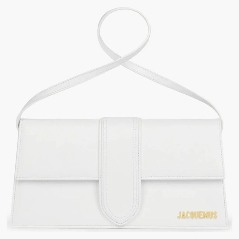 Jacquemus Le Bambino Long Shoulder Bag White