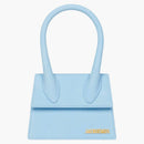 Jacquemus Le Chiquito Moyen Signature Handbag Light Blue