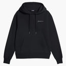 Jacquemus Le Sweatshirt Brode Embroidered Logo Regular Fit Hoodie Black/white
