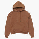 Jacquemus Le Sweatshirt Brode Embroidered Logo Regular Fit Hoodie Brown
