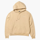 Jacquemus Le Sweatshirt Brode Embroidered Logo Regular Fit Hoodie Dark Beige