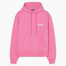 Jacquemus Le Sweatshirt Hooded Sweatshirt Pink