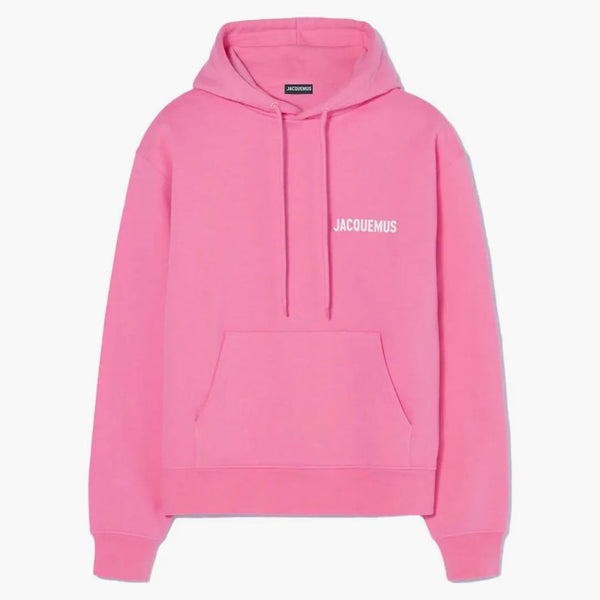 Jacquemus Le Sweatshirt Hooded Sweatshirt Pink