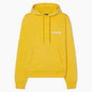 Jacquemus Le Sweatshirt Hooded Sweatshirt Yellow