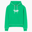Jacquemus Le Sweatshirt Vague Print Wave Logo Hoodie Green