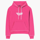 Jacquemus Le Sweatshirt Vague Print Wave Logo Hoodie Pink
