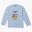 Jacquemus Le T-shirt Octopizza Oversized Longsleeve T-shirt Print Octopizza Light Blue