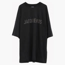 Jacquemus Le T-shirt Typo Black