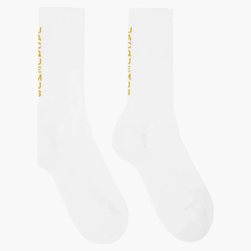 Jacquemus Les Chaussettes Biancu Socks Multi White
