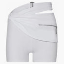 Jacquemus X Nike Drapped Bike Shorts White