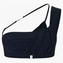 Jacquemus X Nike La Brassière Drapée Sports Bra Dark Obsidian