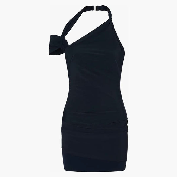 Jacquemus X Nike La Robe Drapée Dress Dark Obsidian