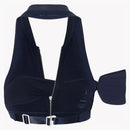 Jacquemus X Nike Le Haut Drape Top Dark Obsidian