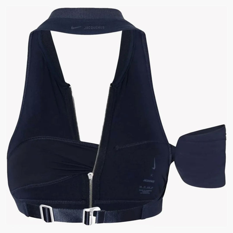 Jacquemus X Nike Le Haut Drape Top Dark Obsidian