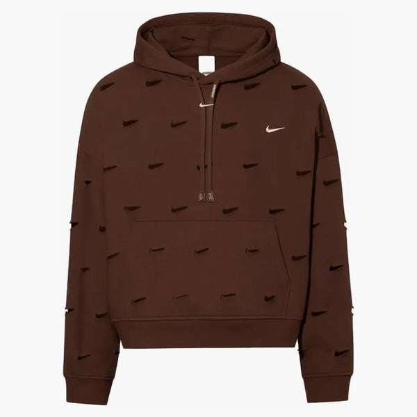 Jacquemus X Nike Le Swoosh Hoodie Brown