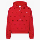Jacquemus X Nike Le Swoosh Hoodie Dark Red