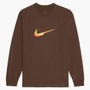 Jacquemus X Nike Le T-shirt Manches Longues Orange Brown