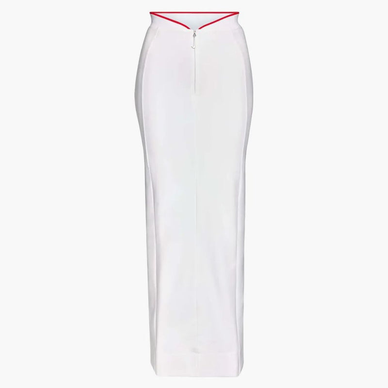 Jacquemus X Nike Long Skirt White