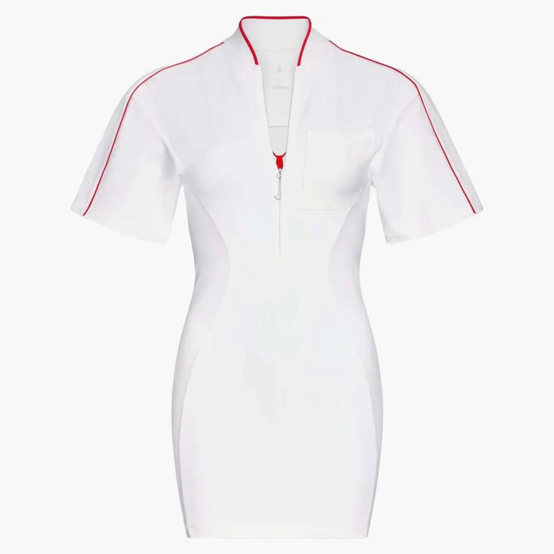 Jacquemus X Nike Short-sleeved T-shirt Dress (asia Sizing) White