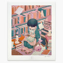 James Jean Bibliophile Print (Signed, Edition of 1.037)