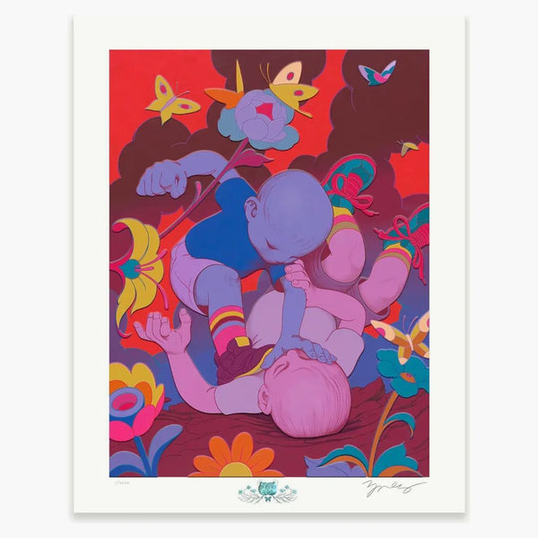 James Jean Brawl Print (Signed, Edition of Time-Released)