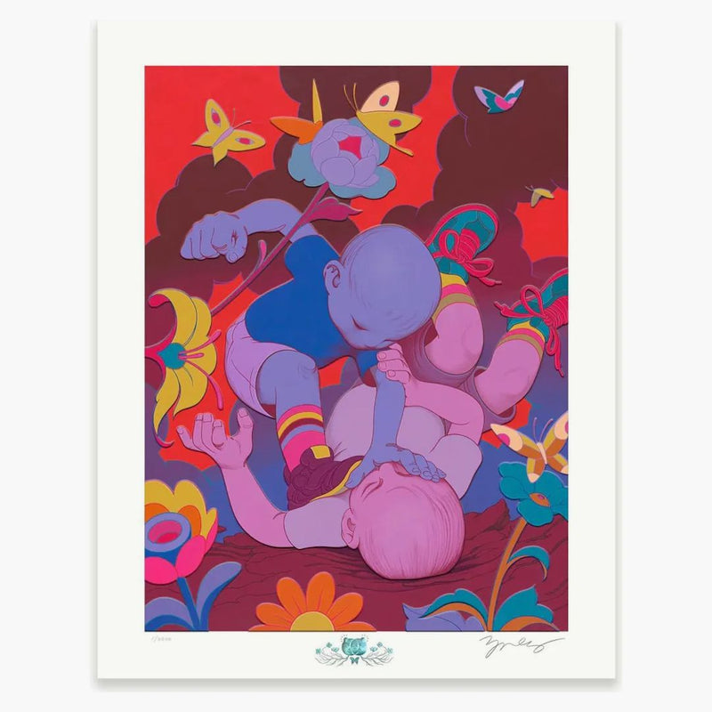 James Jean Brawl Print (firmado, edición de Leleed Time)