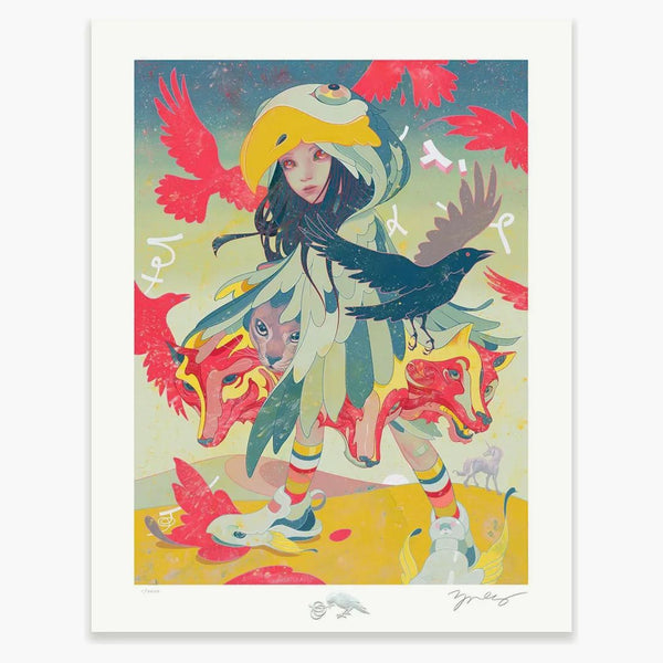 James Jean Raven Print (Signed, Edition of TBD)