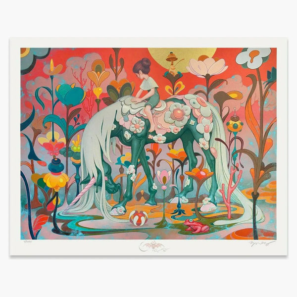 James Jean Traveler Print (Signed, Edition of 1709)