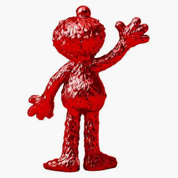 Jason Freeny xxray Plus X Mighty Jaxx Elmo (Chrome Red Edition) Figura