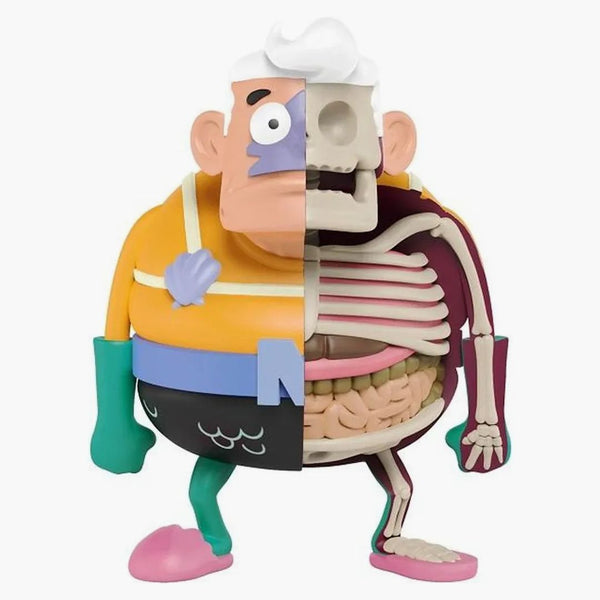 Jason Freeny X Nickelodeon SpongeBob Hidden Disectibles Sirena Man Figure Multi